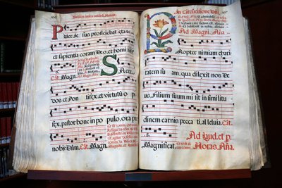 Antiphonale. Die Beschneidung Jesu. Domus Galilaeae, Israel von Unbekannt