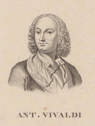 Antonio Vivaldi 1678-1741 von Unbekannt