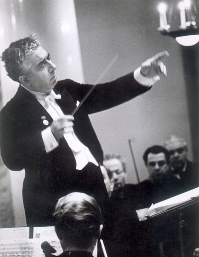 Aram Chatschaturjan, sowjetisch-armenischer Komponist, 1960er von Unbekannt