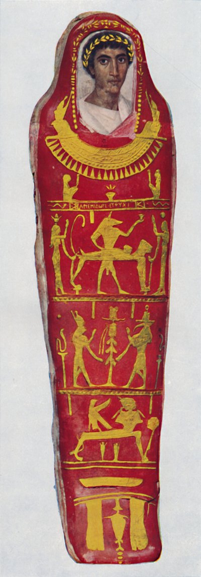 Artemidorus, ein Grieche, aus dem Fayyum, um 200 n. Chr. - Von der Vergänglichkeit zur Unvergänglichkeit, um 1935 von Unbekannt