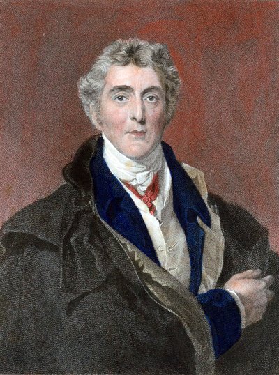 Arthur Wellesley, 1. Herzog von Wellington, britischer Soldat und Staatsmann von Unbekannt
