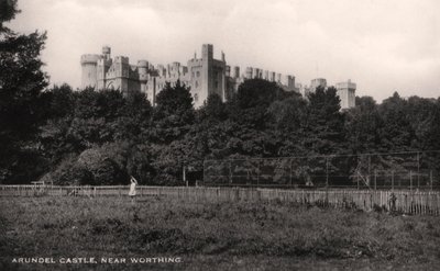 Arundel Castle, West Sussex, frühes 20. Jahrhundert von Unbekannt