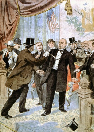 Ermordung von William McKinley, 25. Präsident der USA, 1901 von Unbekannt