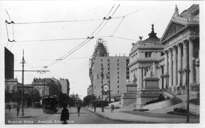 Avenida Entre Rios, Buenos Aires, Argentinien, ca. 1900er Jahre von Unbekannt