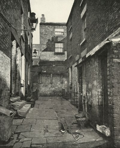 Rück-an-Rück-Häuser im Norden Englands, 1938 von Unbekannt