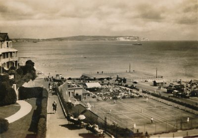 Musikpavillon & Tennisplätze, Shanklin, I.W., ca. 1920 von Unbekannt