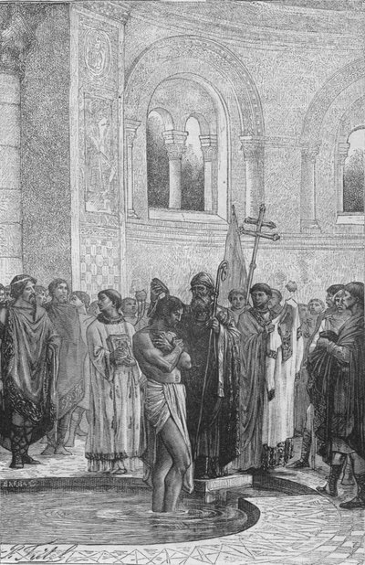 Taufe von Rollo dem Piratenchef, 1909 von Unbekannt