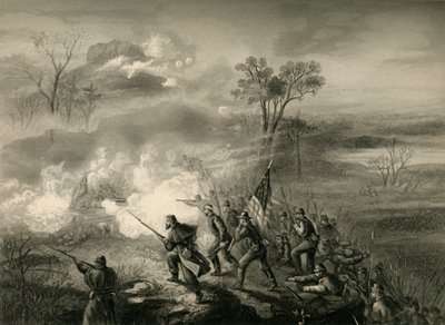 Schlacht am Lookout Mountain, 1878 von Unbekannt