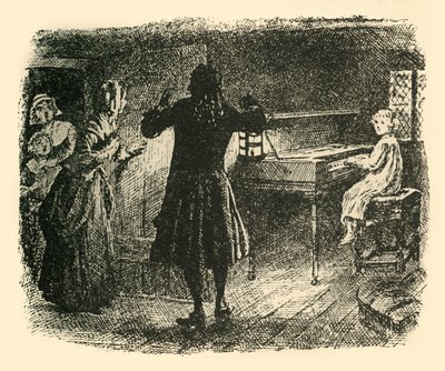 Stille Aufforderung an die anderen, ihm zu folgen von Unbekannt