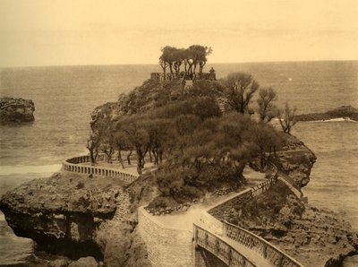 Biarritz - Le Rocher du Basta, ca. 1930 von Unbekannt