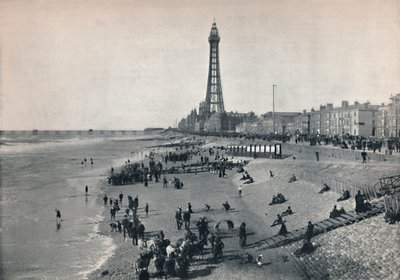 Blackpool - Ansicht der Front, mit dem Turm von Unbekannt