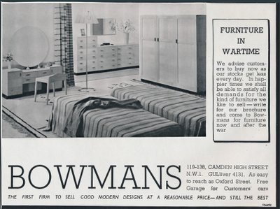 Bowmans Werbung, 1942 von Unbekannt