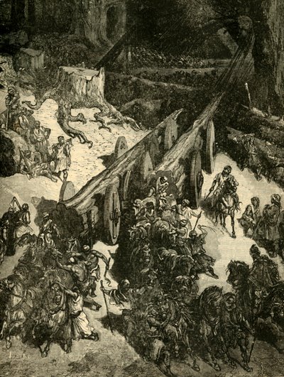 Zedern aus dem Libanon bringen, 1890 von Unbekannt