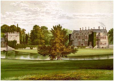 Broughton Castle, Oxfordshire, Heim von Lord Saye und Sele, ca. 1880 von Unbekannt