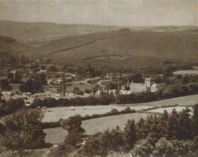 Buckfast Abbey und Dartmoor von Unbekannt