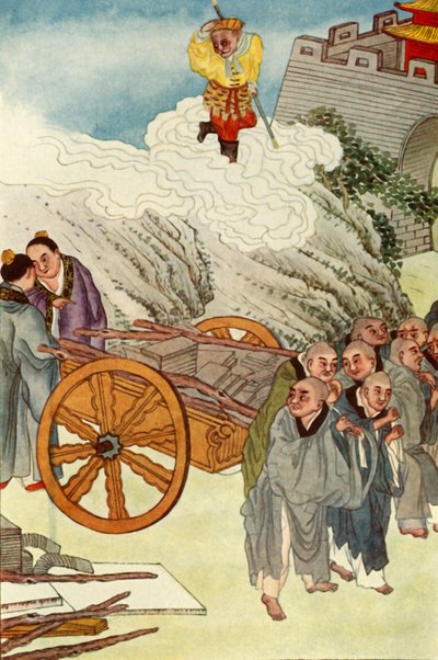 Buddhisten als Sklaven im Land der langsamen Karren, 1922 von Unbekannt