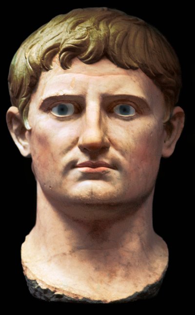 Büste des römischen Kaisers Augustus von Unbekannt