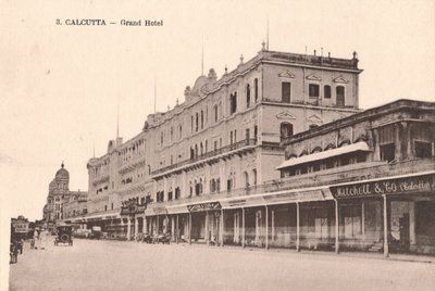 Kalkutta - Grand Hotel, um 1905 von Unbekannt
