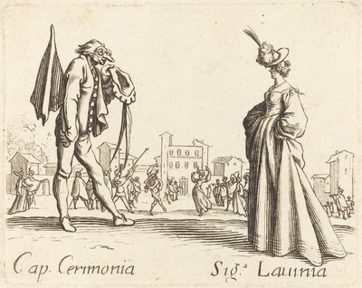Cap. Cerimonia und Siga. Lavinia von Unbekannt