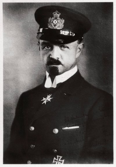 Kapitän Peter Strasser, deutscher Luftschiffflottenkommandant, Erster Weltkrieg, 1916-1918 1933 von Unbekannt