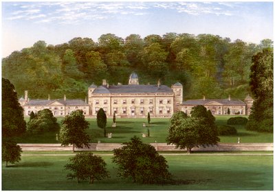 Castle Hill, Devon, Heimat von Earl Fortescue, um 1880 von Unbekannt
