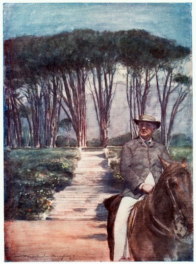 Cecil Rhodes, in England geborener südafrikanischer Unternehmer und Staatsmann, ca. 1900 von Unbekannt