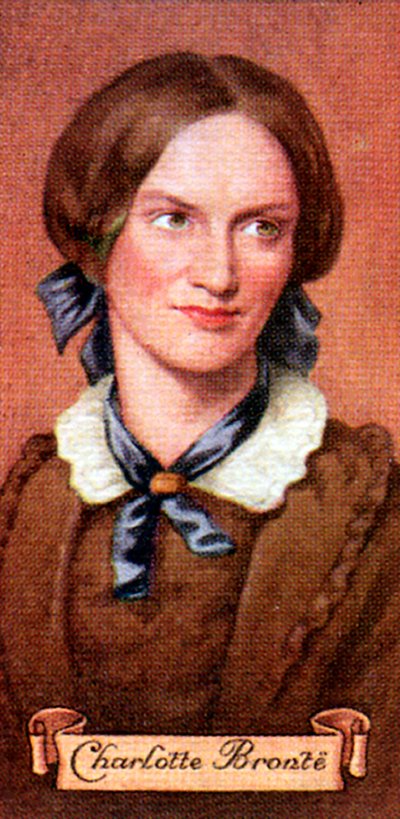 Charlotte Bronte, aus einer Serie von Zigarettenkarten, 1935 von Unbekannt