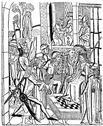 Christus vor Pilatus, 1488 1964 von Unbekannt