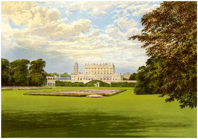 Cliveden, Buckinghamshire, Residenz des Herzogs von Westminster, ca. 1880 von Unbekannt