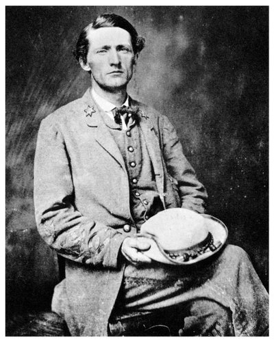Oberst John Singleton Mosby, amerikanischer konföderierter Soldat, 1860er Jahre von Unbekannt