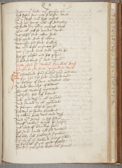 Kopie der Chronik von Andrew of Wyntoun, Fol 431 recto, ca. 1550 von Unbekannt