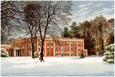 Cranbury Park, Hampshire, Heim der Familie Chamberlayne von Unbekannt
