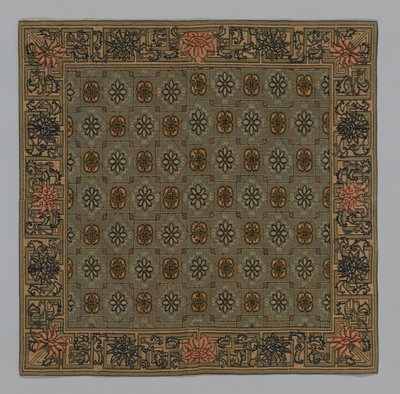 Kissenbezug, China, Qing-Dynastie 1644-1911, ca. 1900 von Unbekannt