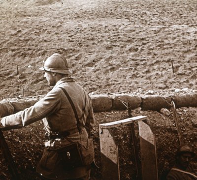 Damloup-Batterie, Verdun, Nordfrankreich, ca. 1914-ca. 1918 von Unbekannt