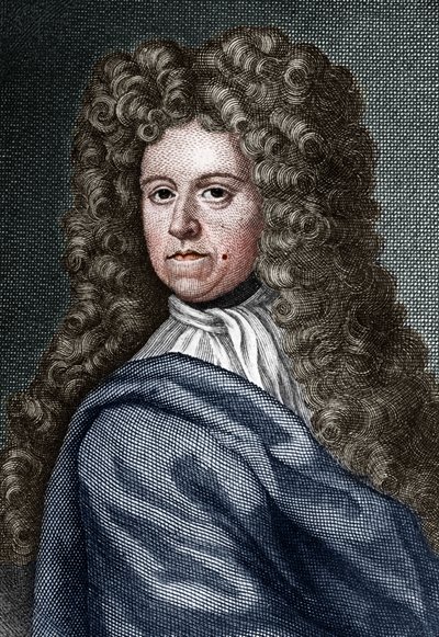 Daniel Defoe, englischer Schriftsteller, Journalist und Spion, 19. Jahrhundert von Unbekannt
