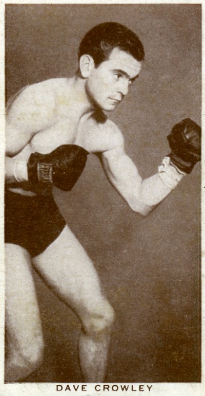 Dave Crowley, britischer Boxer, 1938 von Unbekannt