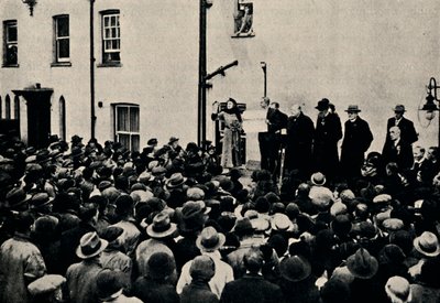 Bekanntgabe der Wahl in Epping, 1924, 1945 von Unbekannt