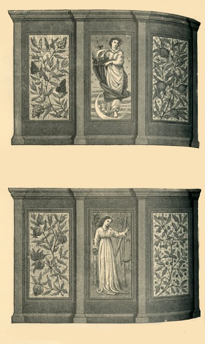 Dekorationen des Westlichen Speisesaals, South Kensington Museum von Unbekannt