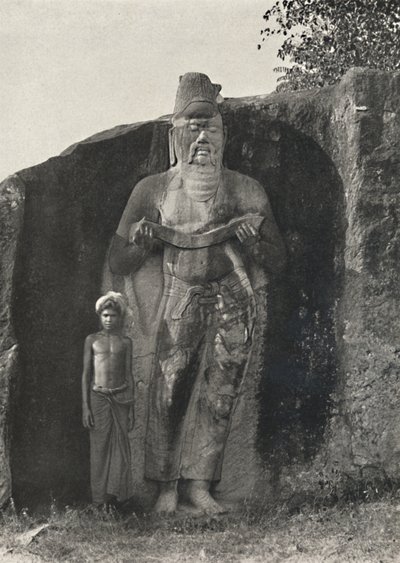 Der Tradition nach, Statue Parakrama Bahus I., des Großen 1164-1197 n. Chr., Pollonnaruwa, 192 von Unbekannt