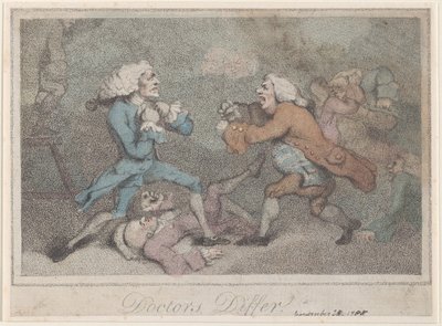 Ärzte sind uneinig, 28. November 1785 von Unbekannt