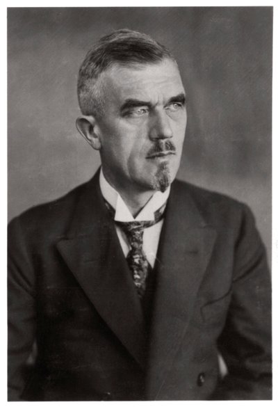 Dr. Ludwig Dürr, deutscher Luftschiffkonstrukteur, späte 19. oder frühe 20. Jahrhundert, 1933 von Unbekannt