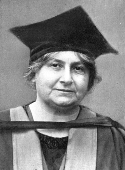 Dr. Maria Montessori 1870-1952, Italienische Philosophin, 1926 von Unbekannt