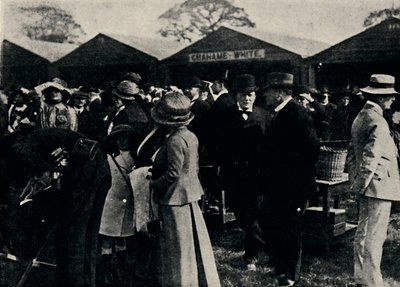 Früher Flug in einer schwerer als Luft Maschine, 1910 von Unbekannt