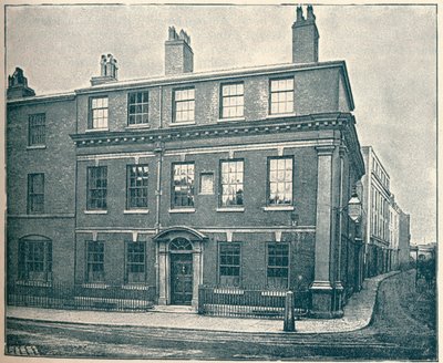 Edmund Hectors Haus: Der Alte Platz, Birmingham, 1907 von Unbekannt