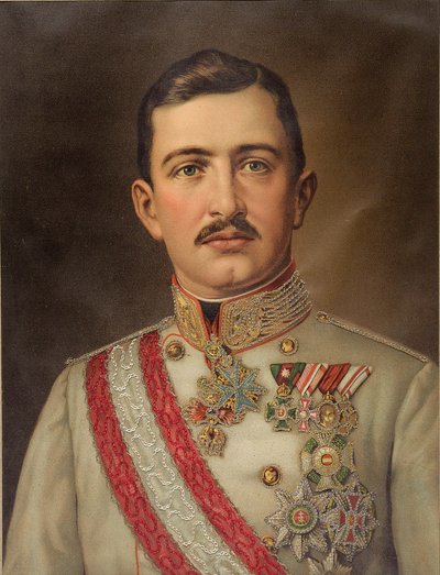 Kaiser Karl I. von Österreich 1887-1922, König von Ungarn, um 1917 von Unbekannt