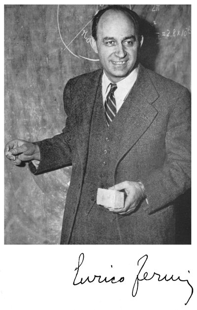 Enrico Fermi, italienisch-amerikanischer Kernphysiker von Unbekannt