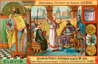 Episoden in der Geschichte Belgiens bis zum 13. Jahrhundert: König Chlodwig I. von Unbekannt