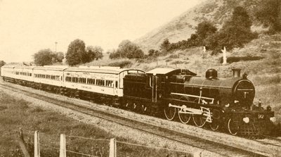 Expresszug, Bombay, Baroda und Central India Railway von Unbekannt