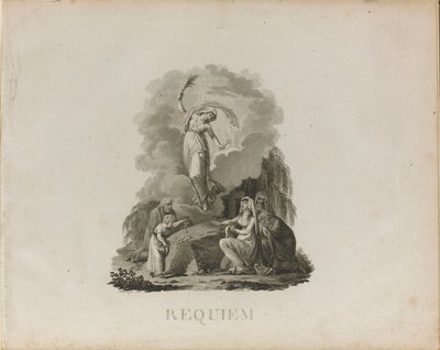 Erstausgabe des Requiems in d-Moll, K. 626 von Wolfgang Amadeus Mozart von Unbekannt