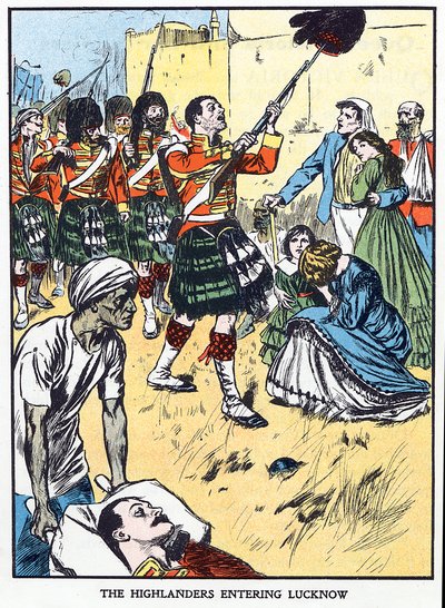 Erste Entlastung von Lucknow, Indischer Aufstand, 25. September 1857 von Unbekannt